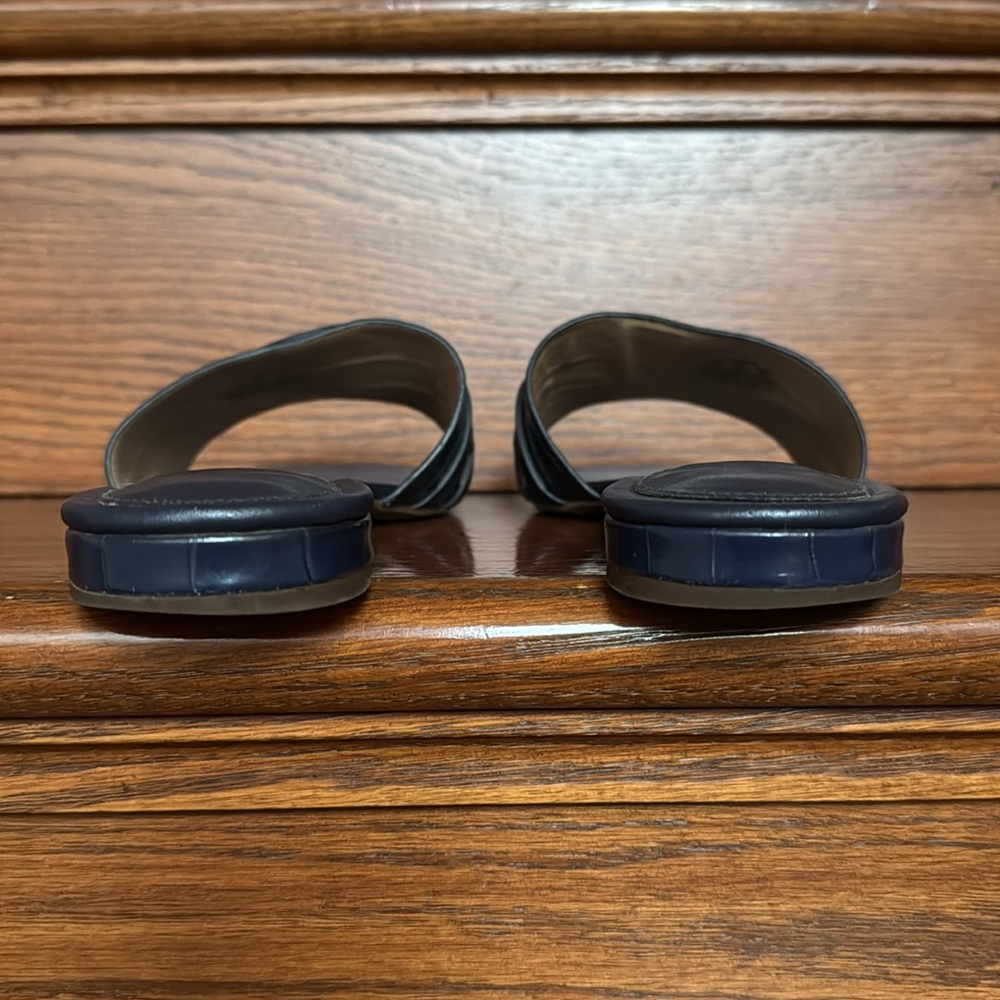 🎉Ralph Lauren- Dark Blue Slide Sandals(Size 11)🎉 - Picture 5 of 5